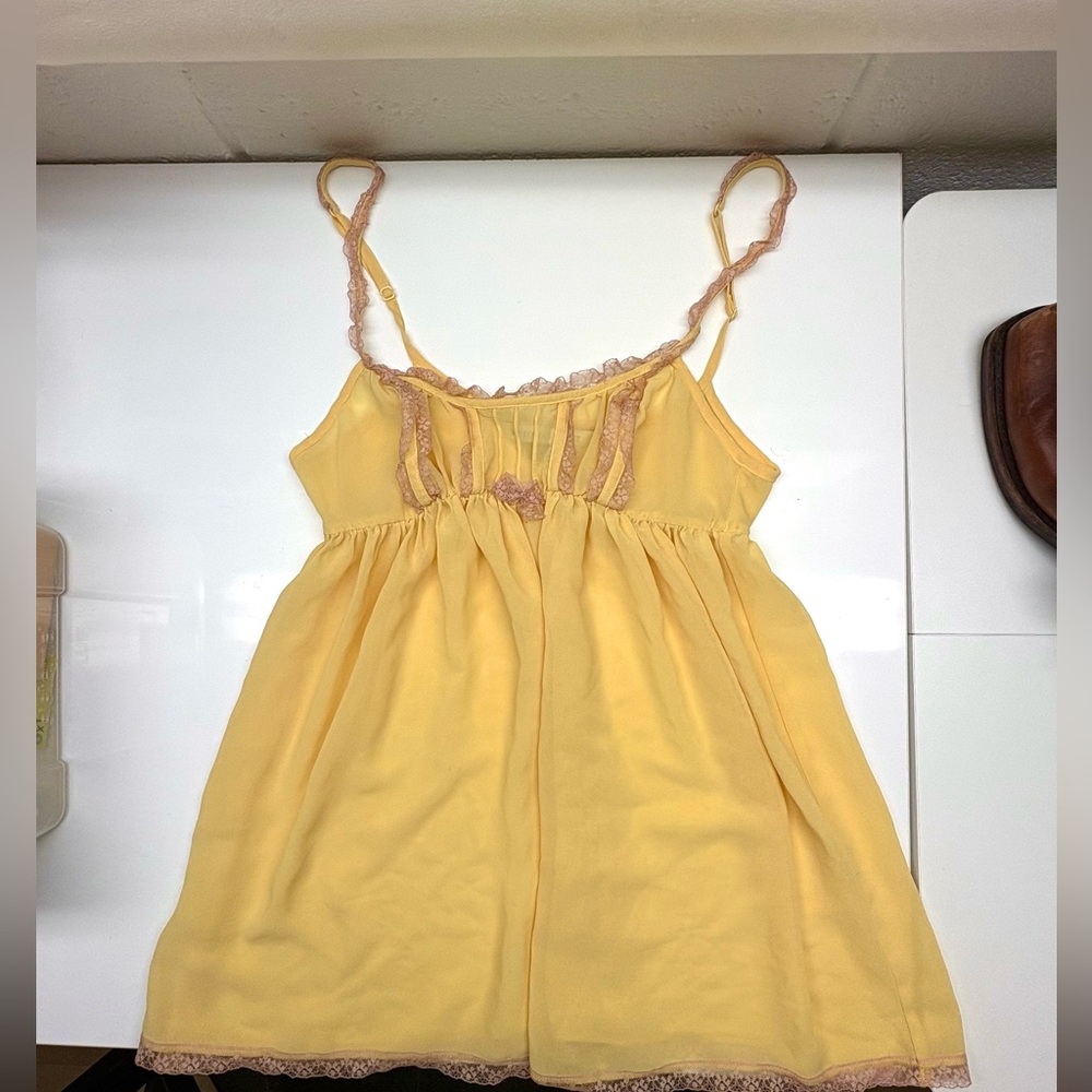 Victoria's Secret milkmaid/babydoll cami